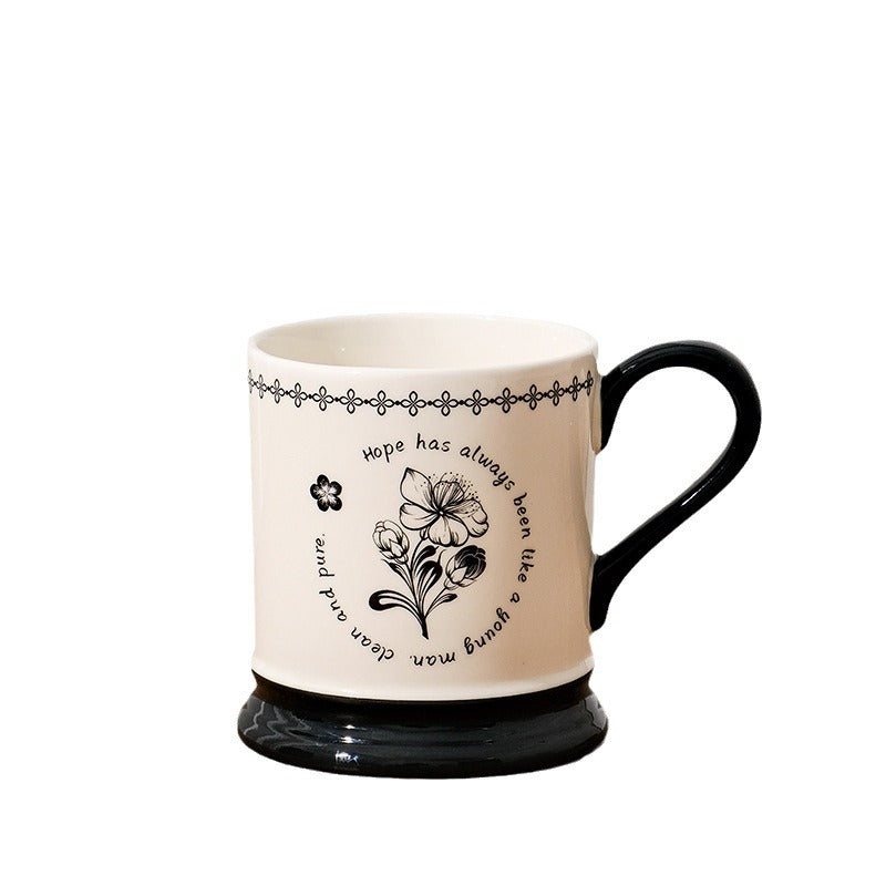 [TheBellozia] Floral Lines Mug