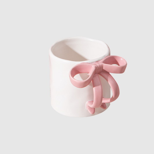 [TheBellozia] Tied with Love Mug (Pink&White)