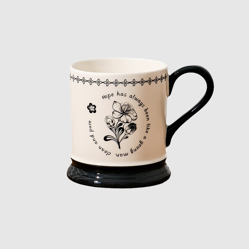 [TheBellozia] Floral Lines Mug